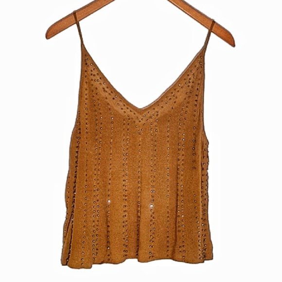 Free People Tops - Free People Intimately BB Embellished Crop Cami XS